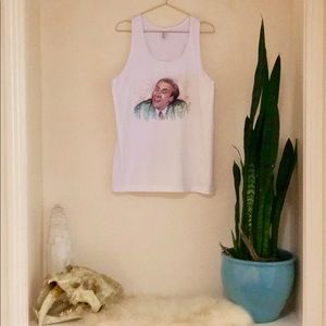 Nichols Cage “You don’t say” Watercolor tank